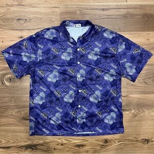 Colorado Rockies MLB Coca-Cola Hawaiian Button Down Shirt XL
